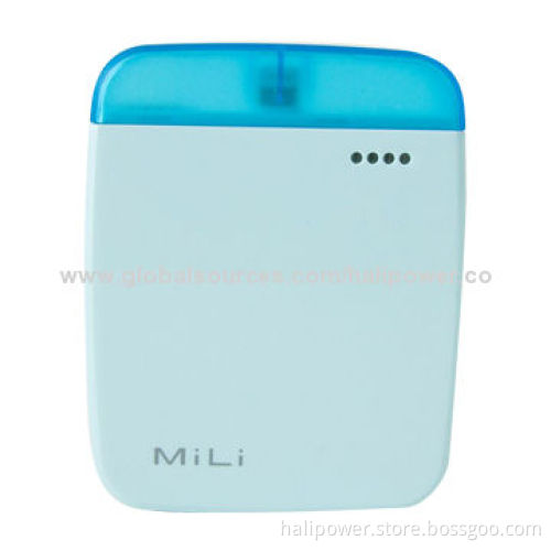 Rechargeable Power Bank for Mobile Phone, 2,200mAh Capacity